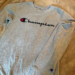 Boys Champion long sleeve t-shirt size L